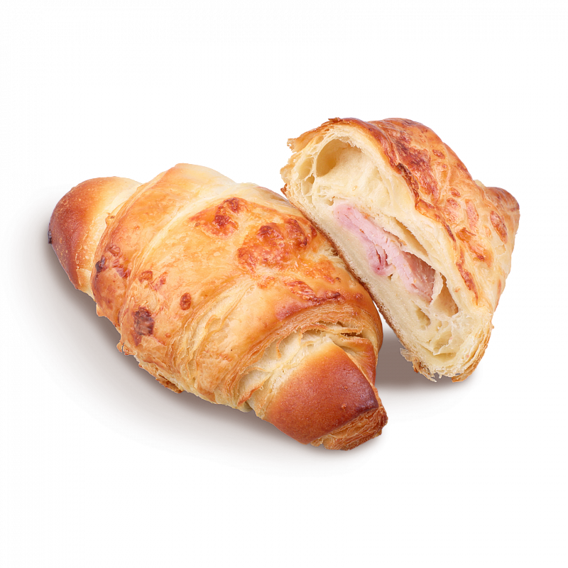 Круассан с ветчиной и сыром (на масле)