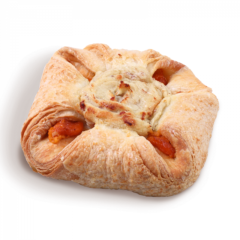 Розан с картофелем, беконом с розовым соусом
